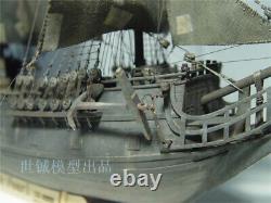 196 DIY Black Pearl Wooden Sailboat Model Deluxe Set Kit Wood Ship Boat Model