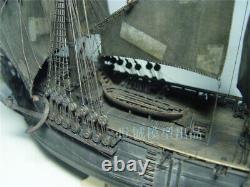 196 DIY Black Pearl Wooden Sailboat Model Deluxe Set Kit Wood Ship Boat Model