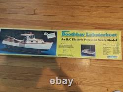 1974 Midwest Boothbay Lobster Boat R/C Balsa Model Boat Kit NOT COMPLETE 1974 Midwest Boothbay Lobster Boat R/C Balsa Model Boat Kit NOT COMPLETE