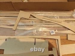 1974 Midwest Boothbay Lobster Boat R/C Balsa Model Boat Kit NOT COMPLETE