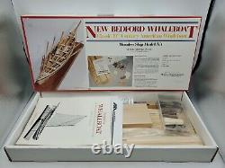 1988 Model Shipways 116 New Bedford Whaleboat Wooden Ship Model Kit No. 2033