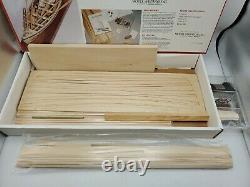 1988 Model Shipways 116 New Bedford Whaleboat Wooden Ship Model Kit No. 2033