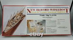 1988 Model Shipways 116 New Bedford Whaleboat Wooden Ship Model Kit No. 2033