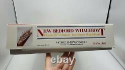 1988 Model Shipways 116 New Bedford Whaleboat Wooden Ship Model Kit No. 2033