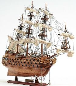 19 Small Spanish San Felipe SHIP MODEL Wood Replica Nautical Decor Collectible