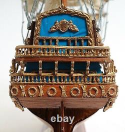 19 Small Spanish San Felipe SHIP MODEL Wood Replica Nautical Decor Collectible