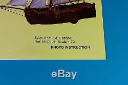 #1M mk0301 Deck-Boat St. Gabriel Wooden Kit wood ship 1/72 model master korabel