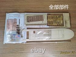 1/100 MISSISSIPPI 1870 Steam Paddle Wheeler Wooden Ship Model Kit, Length 540mm