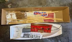 1/12 Scale NR 588 Billing Boats AFRICAN QUEEN Model Kit Vintage model READ DESCR