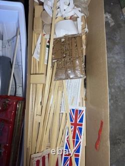 1/12 Scale NR 588 Billing Boats AFRICAN QUEEN Model Kit Vintage model READ DESCR