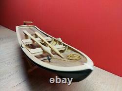 1/12 Turkish Rowboat Sandal Wooden Model Kit 15 Long Free Shipping