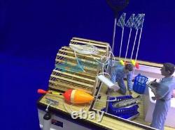 1/18 650mm (25.6) RC New Zealand Shrimp Boat Model Kit Wood & FRP Hull