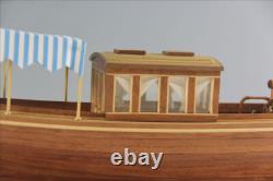 1/26 Scale Louise Victoria Classic Steam Boat Wooden Model Kit 17.91 Inch
