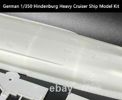 1/350 German Hindenburg Heavy Cruiser Ship Hull Model+Metal Super Detail-up Kit