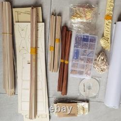 1/50 Royal Caroline Wooden Ship Model Kit French Sailing Boat DIY Ornament Gifts