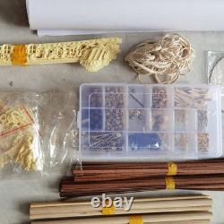 1/50 Royal Caroline Wooden Ship Model Kit French Sailing Boat DIY Ornament Gifts