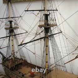 1/50 Royal Caroline Wooden Ship Model Kit French Sailing Boat DIY Ornament Gifts