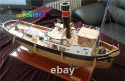 1/50 Scale SANSON Tugboat Wooden Tugboat Model Kit 24in Boat DIY Assemble Toy