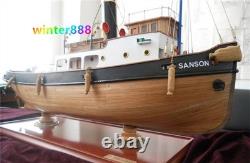 1/50 Scale SANSON Tugboat Wooden Tugboat Model Kit 24in Boat DIY Assemble Toy