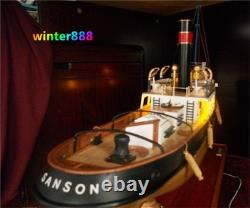 1/50 Scale SANSON Tugboat Wooden Tugboat Model Kit 24in Boat DIY Assemble Toy