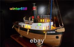 1/50 Scale SANSON Tugboat Wooden Tugboat Model Kit 24in Boat DIY Assemble Toy