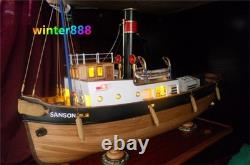 1/50 Scale SANSON Tugboat Wooden Tugboat Model Kit 24in Boat DIY Assemble Toy