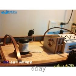 1/50 Scale SANSON Tugboat Wooden Tugboat Model Kit 24in Rc Boat DIY Toy Gifts
