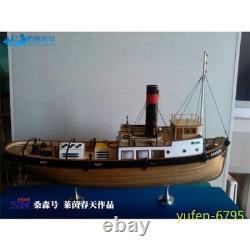 1/50 Scale SANSON Tugboat Wooden Tugboat Model Kit 24in Rc Boat DIY Toy Gifts