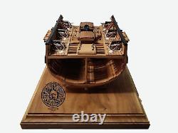 1/72 HMS Granado Cross Section Boxwood Version Wooden Model Ship Kit