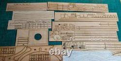 1/72 HMS Granado Cross Section Boxwood Version Wooden Model Ship Kit