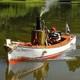 1/9 Scale Rc Ships Remote Control Boat Wooden Structure Rc Model Kit Ship Toy