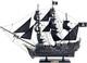 22 Wooden Black Pearl Pirate Ship Model Knock Down Mast And Sails Handpainted