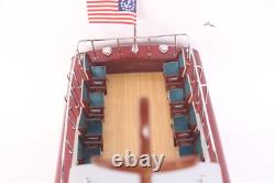 24.4 Inch HACKER CRAFT THUNDERBIRD 62 cm Luxury performance boat model