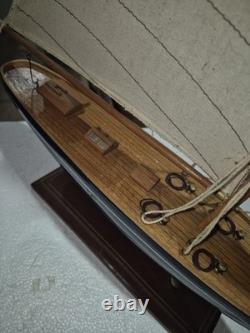 24.5 RACING YACHT MODEL Wood Sailboat Sailing Boat Quality Wood Home Decor