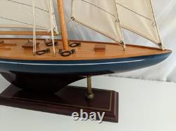 24.5 RACING YACHT MODEL Wood Sailboat Sailing Boat Quality Wood Home Decor