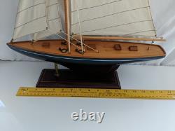 24.5 RACING YACHT MODEL Wood Sailboat Sailing Boat Quality Wood Home Decor