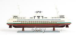 25 Inch Washington Ferry Wooden Boat Model Replica NEW