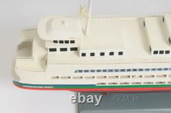 25 Inch Washington Ferry Wooden Boat Model Replica NEW