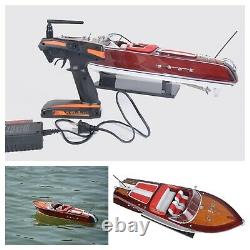 26.5 Medium Riva Aquarama RC SPEEDBOAT Wood Model Assembled Toy Speed Boat Gift