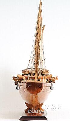 27 Inch Chinese Junk Wooden Ship Boat Wooden Model