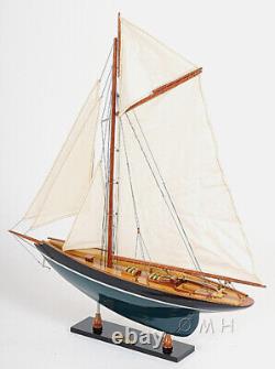 27 Inch Pen Duick Painted Wooden Wood Boat Model replica