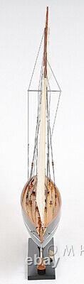 27 Inch Pen Duick Painted Wooden Wood Boat Model replica