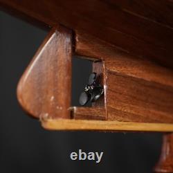 28 Wooden Sailboat Model Atlantic Schooner, Handmade Sailing Yacht Ship Replic