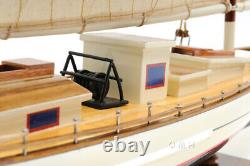 29 Inch Skipjack Painted (L80) Wooden Wood Boat Model Replica New