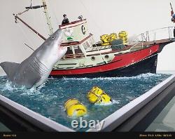 2x1 1 Model And One diorama model of the movie jaws 1975 scale orca boat