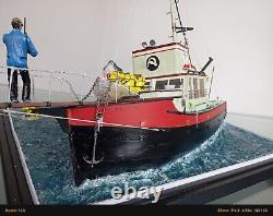 2x1 1 Model And One diorama model of the movie jaws 1975 scale orca boat