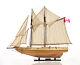 30 Inch Bluenose Ii Fully Assembled Wooden Wood Boat Model Replica New