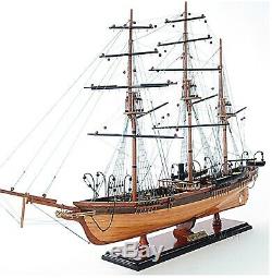 31.5 Civil war Confedearte States CSS Alabama Tall Ship Boat Assembled Wood