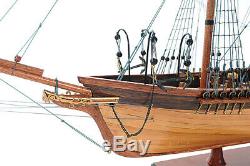 31.5 Civil war Confedearte States CSS Alabama Tall Ship Boat Assembled Wood