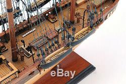 31.5 Civil war Confedearte States CSS Alabama Tall Ship Boat Assembled Wood